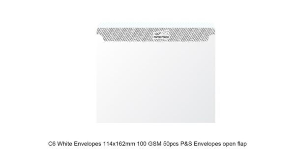 c6 white envelopes